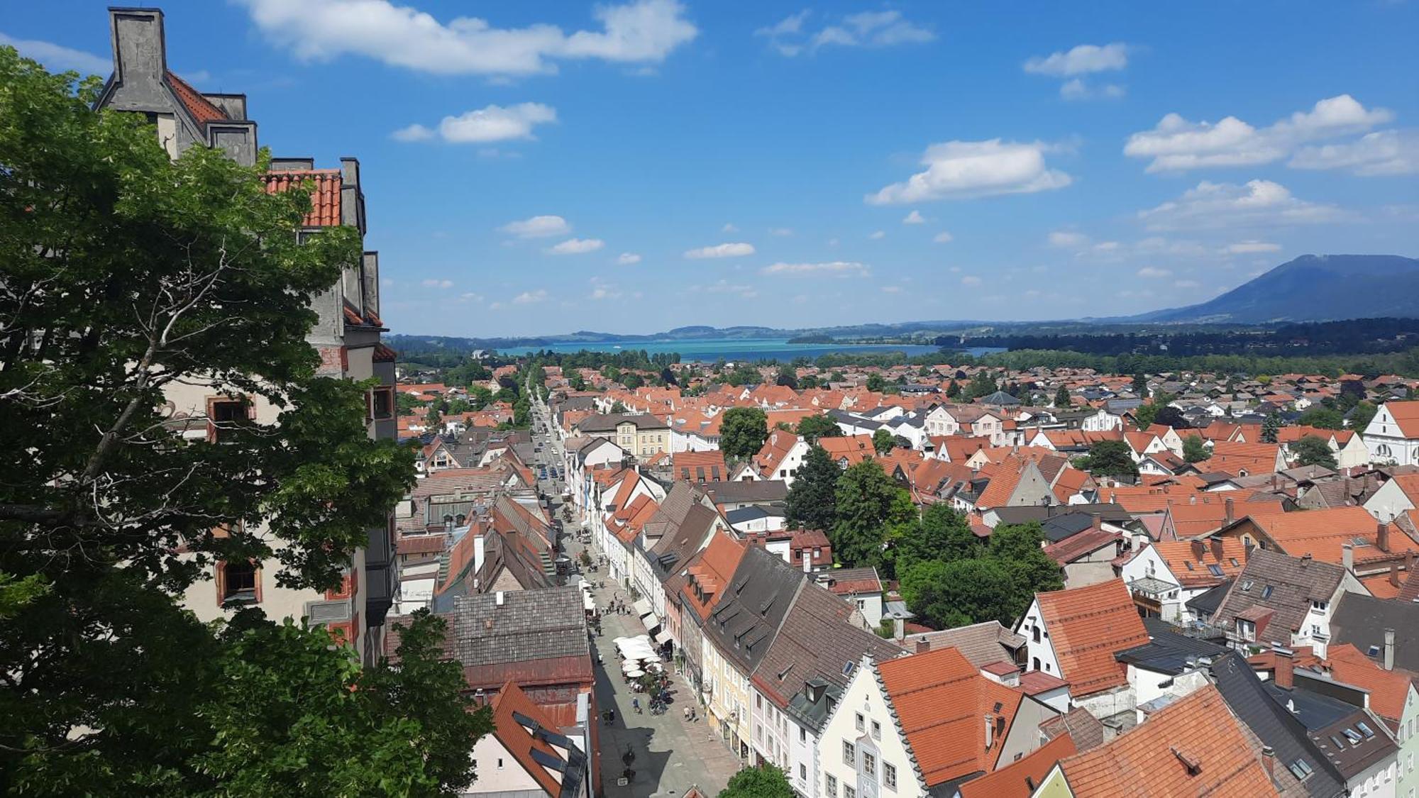 Ferienhaus Mayr - Ferienwohnung Bergblick Füssen Esterno foto