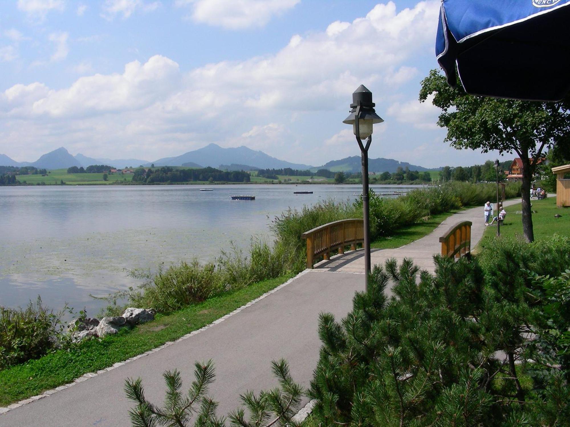 Ferienhaus Mayr - Ferienwohnung Bergblick Füssen Esterno foto