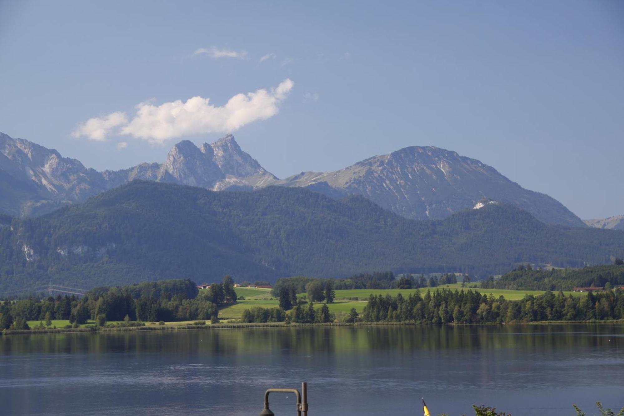 Ferienhaus Mayr - Ferienwohnung Bergblick Füssen Esterno foto